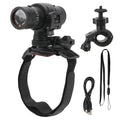 Helmet Mountain Video Cam 1080p Motorcycle Full Mount Cycling Recorder Hd Dv