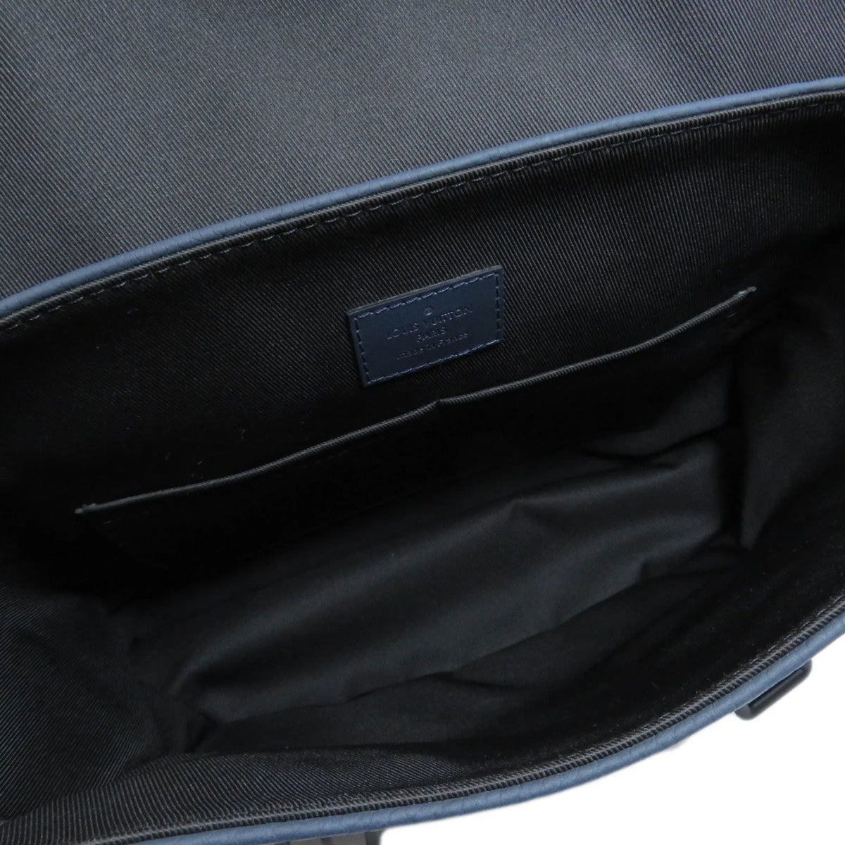 Bag Men's Leather Taurillon (Good) Vuitton Pre-Owned M58475 Christopher Shoulder Louis