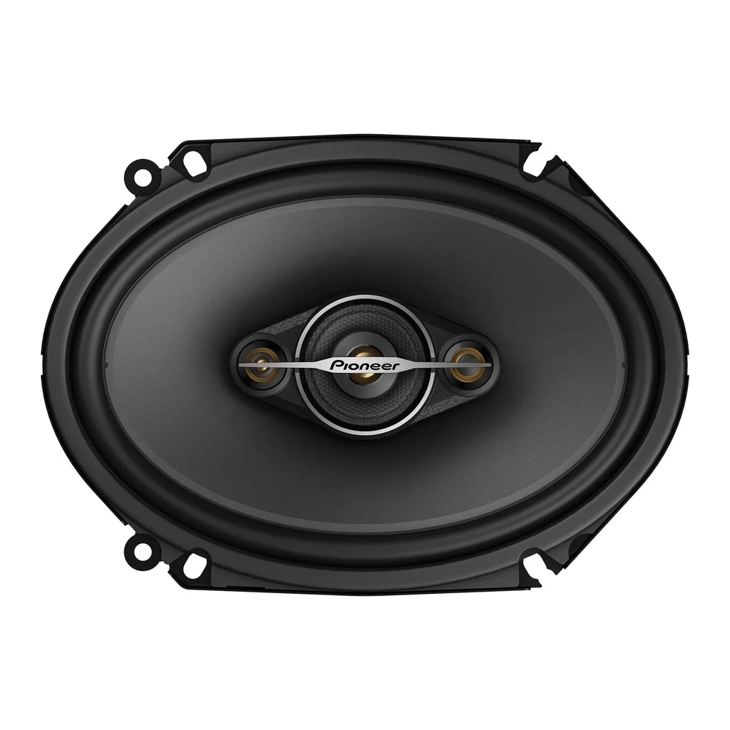 Coaxial and 8-In. Black Full-Range TS-A6881F Speakers 2 Pioneer 4-Way x Pack, Max TS-A6881F 350-Watt Power 6-In. Gold,