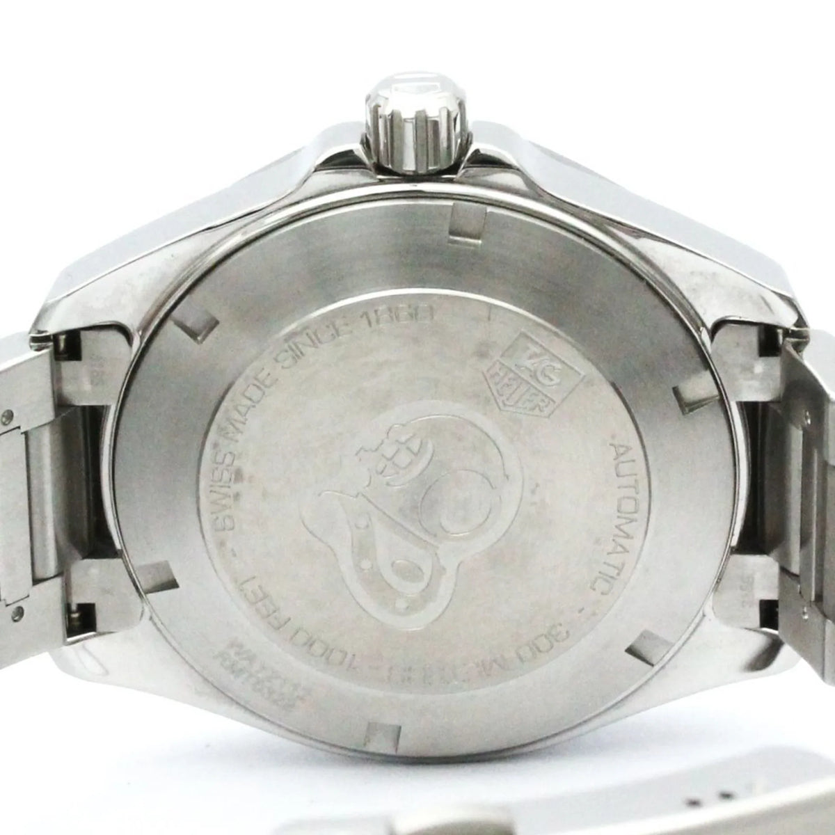 Watch Pre-Owned HEUER Aquaracer Polished Steel (Good) Calibre BF570555 WAY2112 5 TAG Automatic