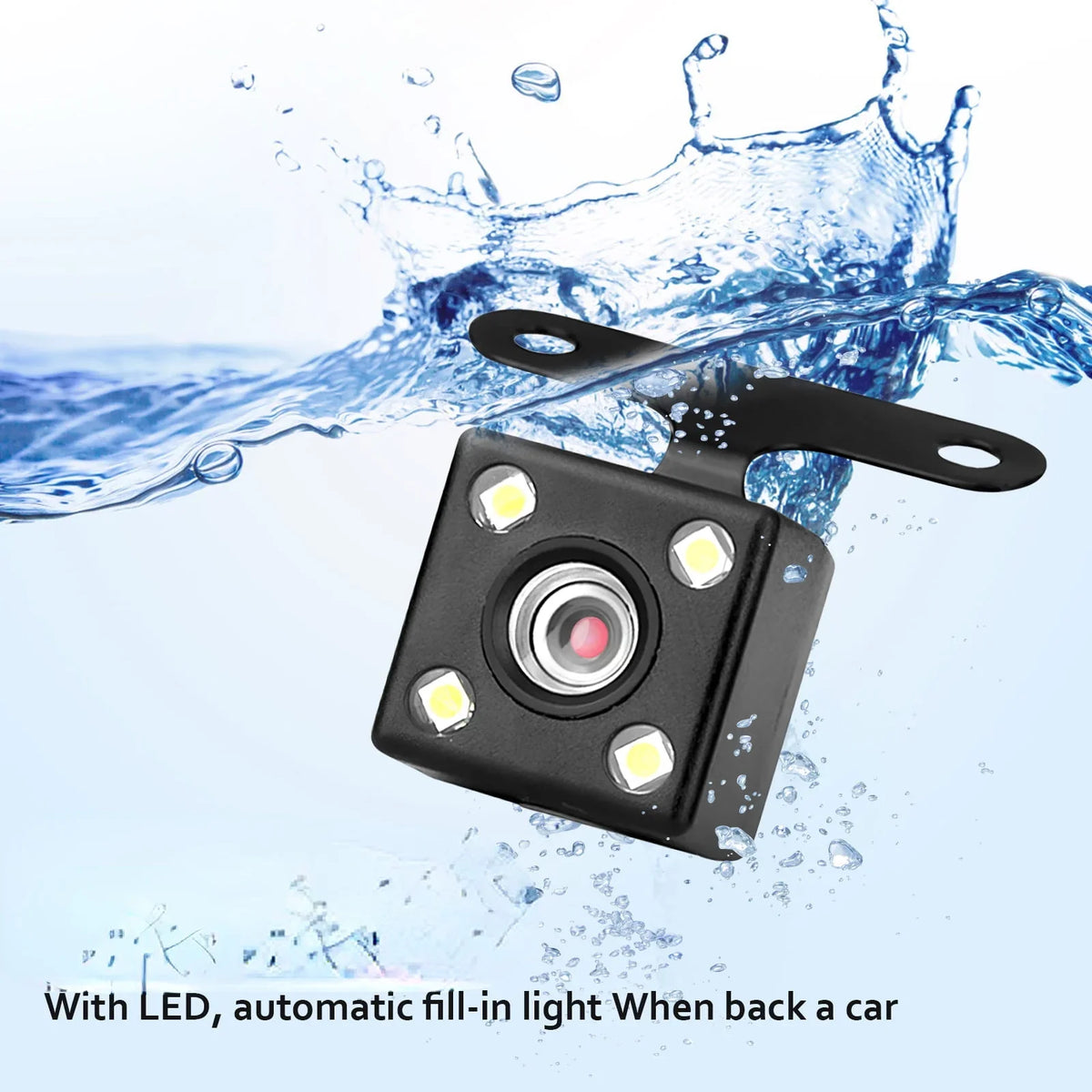 Cheefull Loop Vision 4 Wide Night Camera Backup Angle Angle Cameras Cam 3 Recording Car Dash Recorder Wide Inch Driving