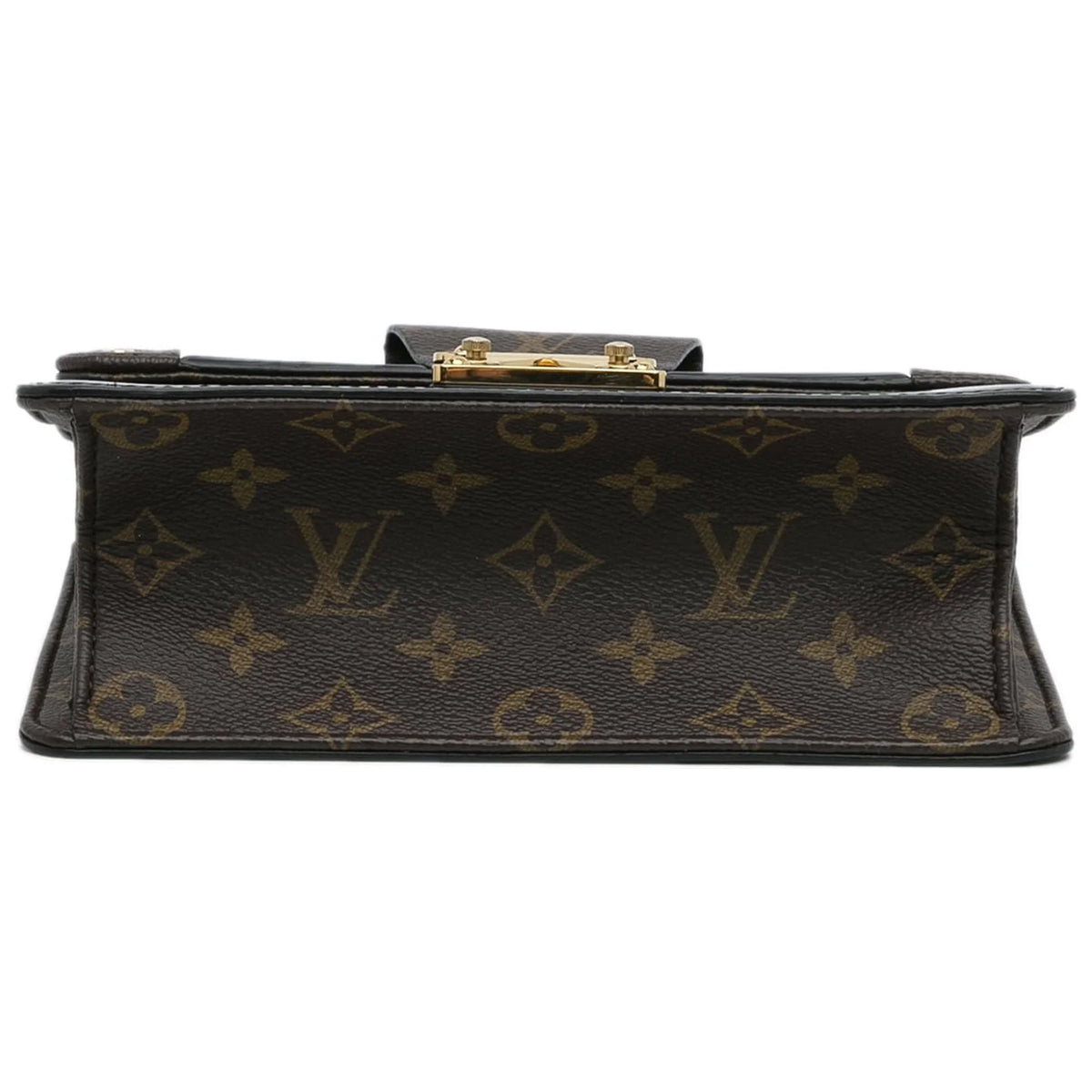 Unisex Louis (Good) Vuitton Vernis Leather Wynwood Crossbody Monogram Authenticated Pre-Owned Bag Black