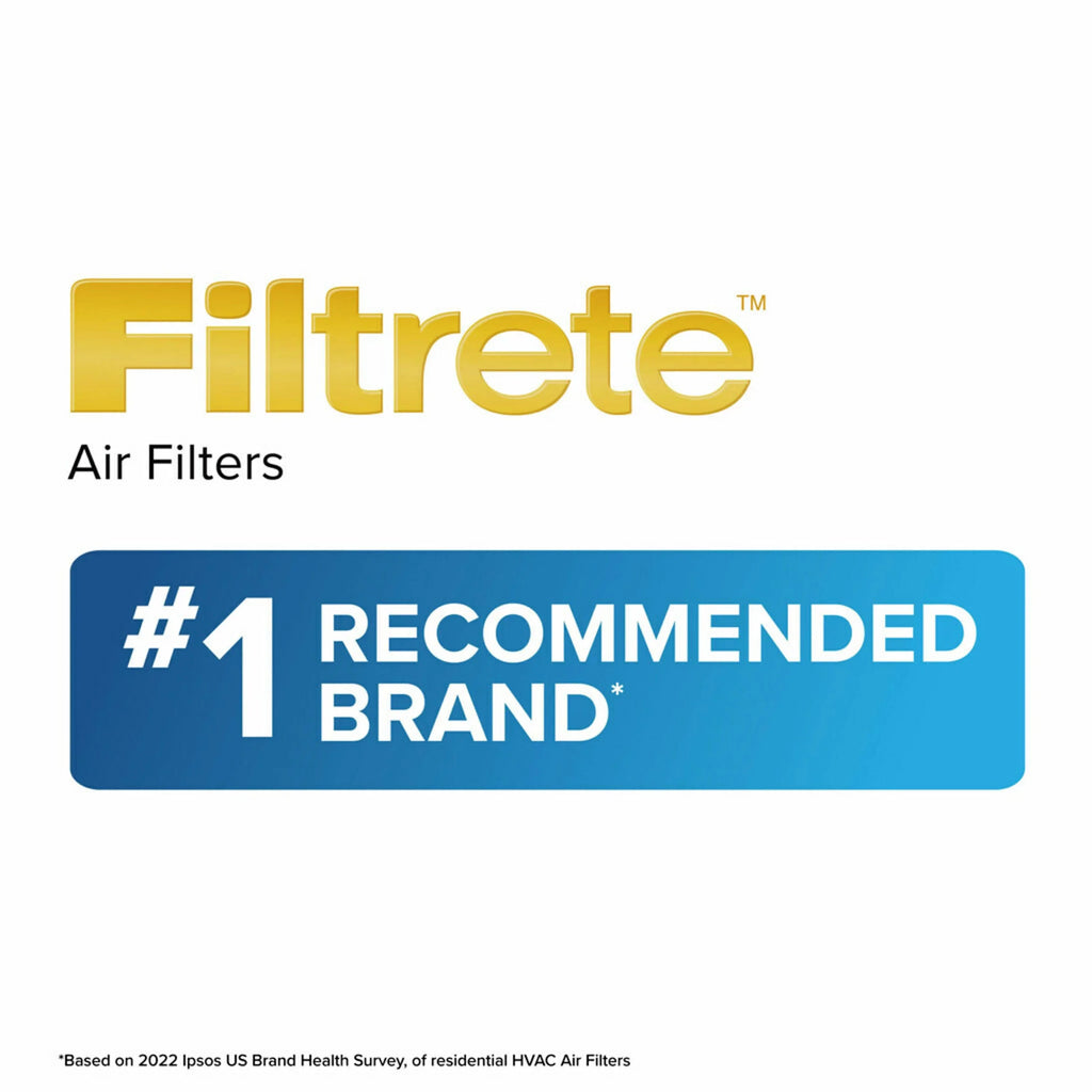 Bacteria Filtrete Filter, Filter 1500 1 MERV 25x25x1 12, Allergen, and Virus, MPR Air