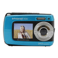Camera IF045-BLUE Proof Water Dual Screen Polaroid