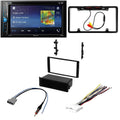 Car Kit Camera, Stereo Dash with Versa Bluetooth - Installation Pioneer Touchscreen, Radio DVD w/Oversized / and for Kit 2 Backup Din Multimedia 2013-2016 KIT2611 Nissan Bundle
