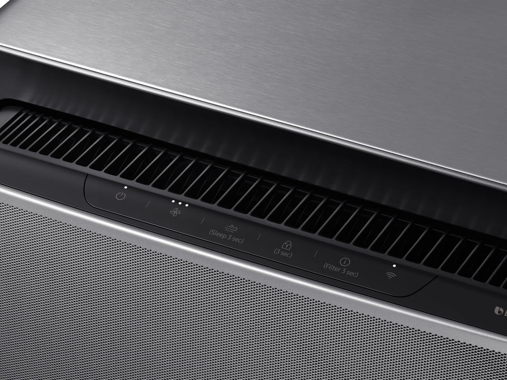 Cube - Air Wind-Free with Purifier Air Silver Purification, Restored Samsung (Refurbished) AX300T9080S/AA