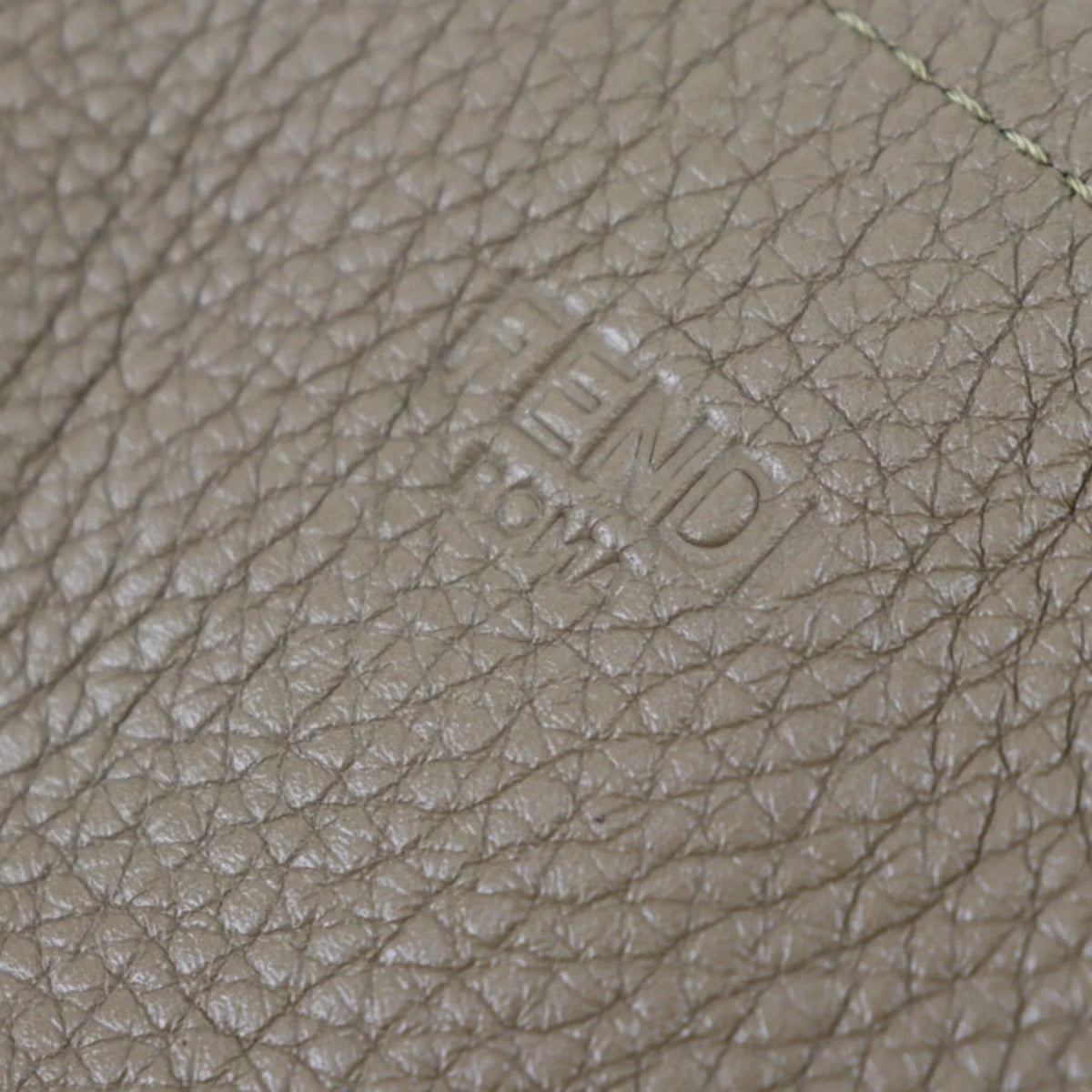 7VA426 Coffee Series Bag Pattern Leather (Like FENDI New) Pre-Owned Brown Tote Cup Fendi Shoulder