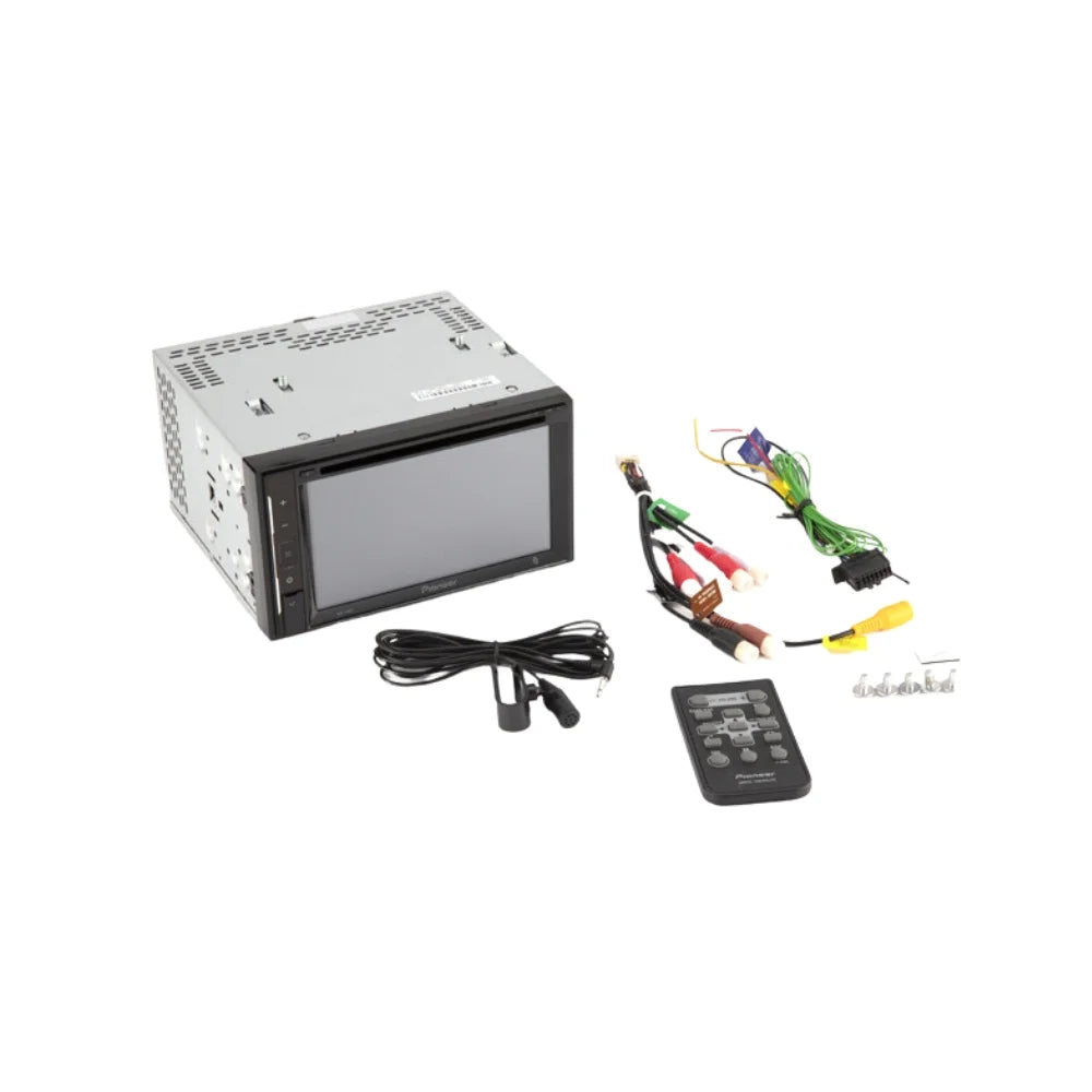 Dash NV Nissan Din Kit Backup KIT2601 w/oversized Touchscreen, with DVD Pioneer Installation radio 2015-2016 Double Car Kit Camera, Stereo / and Multimedia Bundle - for Bluetooth