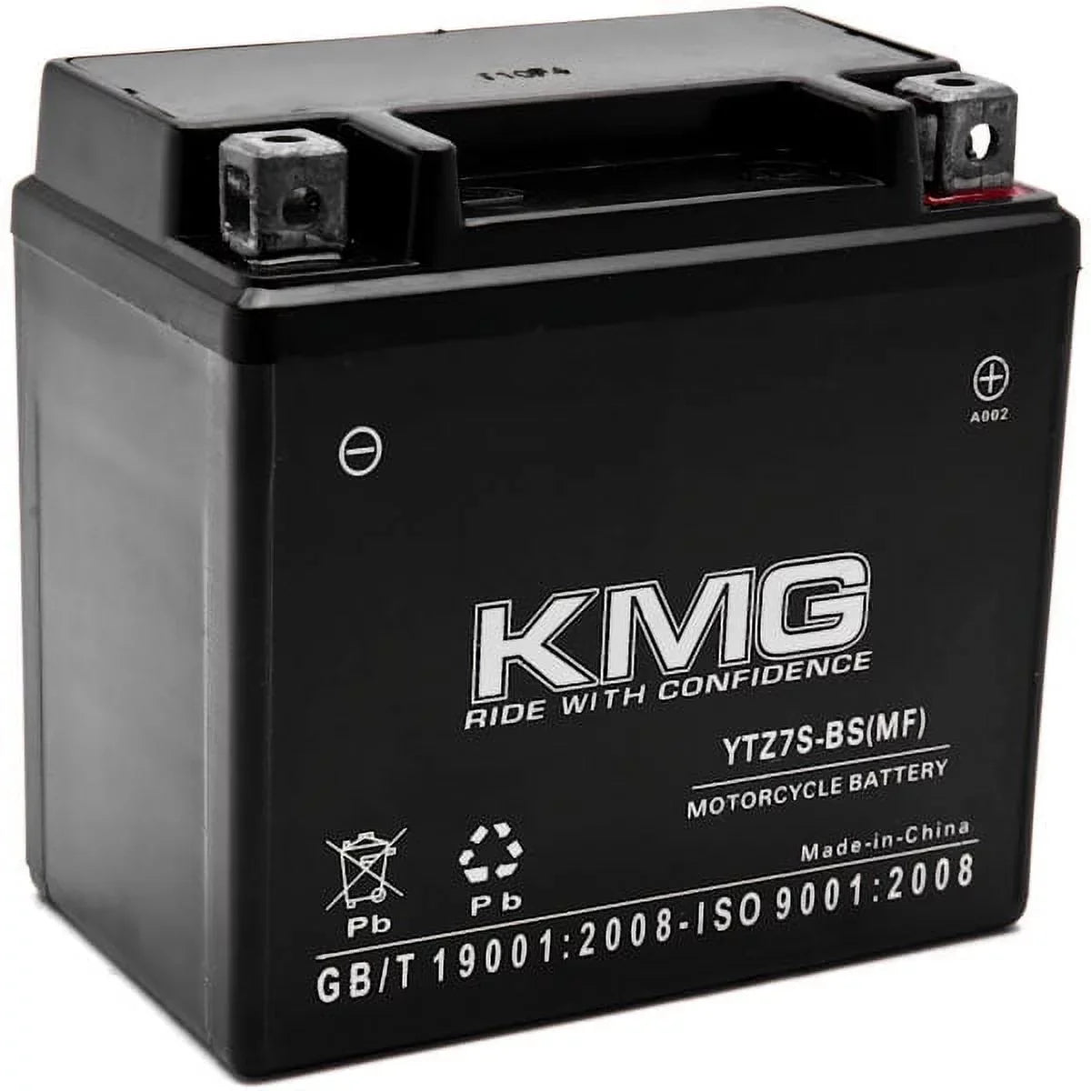 II, Battery 50 2002-2012 12V CHF50 SP Free Scooter Powersport Honda YTZ7S Maintenance Watercraft Replacement Sealed Battery with Motorcycle Metropolitan, Compatible KMG High Performance SMF