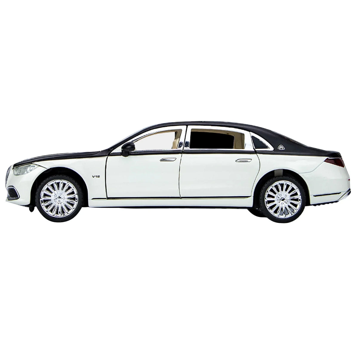 Sound Car Metal Maybach For Collection Benz 1/24 Alloy Gift S680 Model Light &