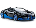 Veyron Remote RC Sport Grand Wonder Bugatti - Car Wheels 1:14 Vitesse Control Black/Blue