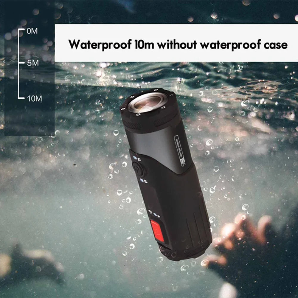 Head-mounted WiFi Camera Helmet Camcorder for SOOCOO 4K Bike APP Adventure Sports Action Waterproof