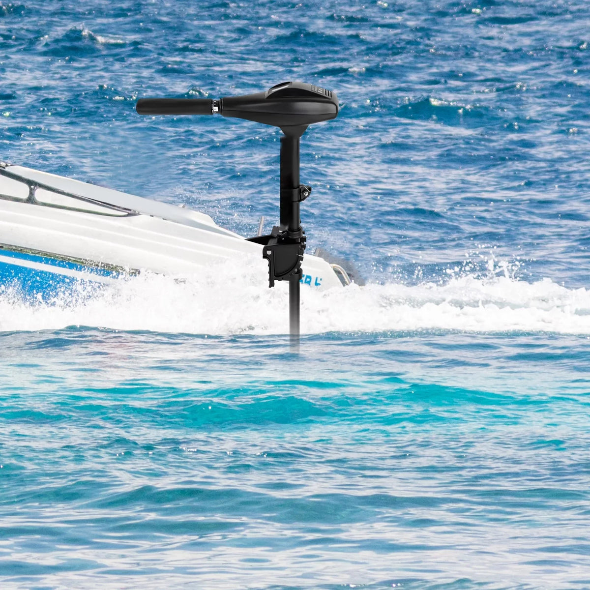 for Engine Inflatable Motor Motor LOYALHEARTDY Boat Brush Boat Fishing Electric 58lbs Saltwater Trolling Kayak Outboard