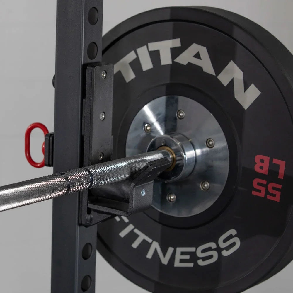 J-Hooks, Tubular Steel Capacity, Style Roller LB Series Fitness UHMW Plastic, J-Hook Titan 2” 2,000 Rack Fits 2” T-2 Mounted, x