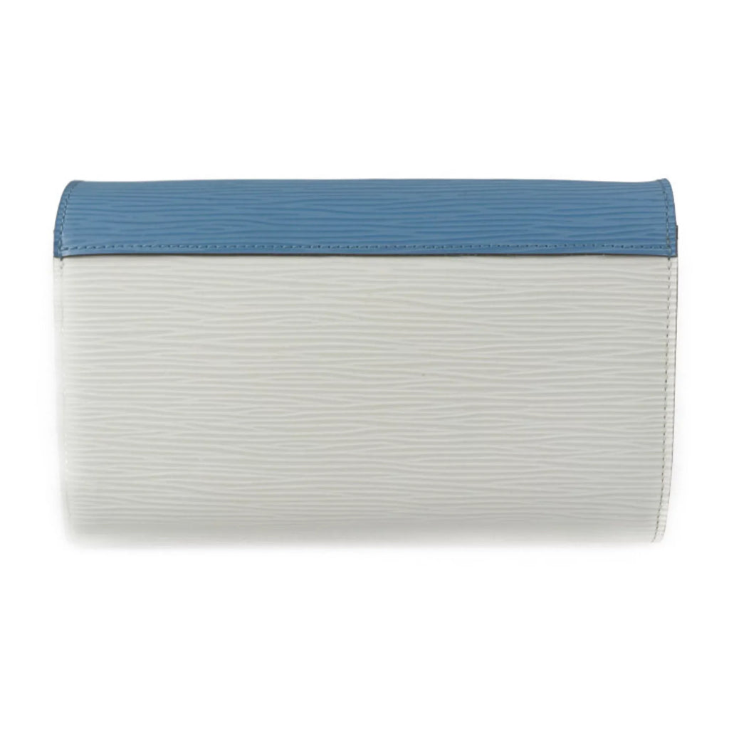 Long Leather Mask Hardware Chain Bag (Good) Multicolor White Epi LOUIS Wallet M60795 Tribal Silver VUITTON Blue Pre-Owned Series Vuitton Shoulder Louis