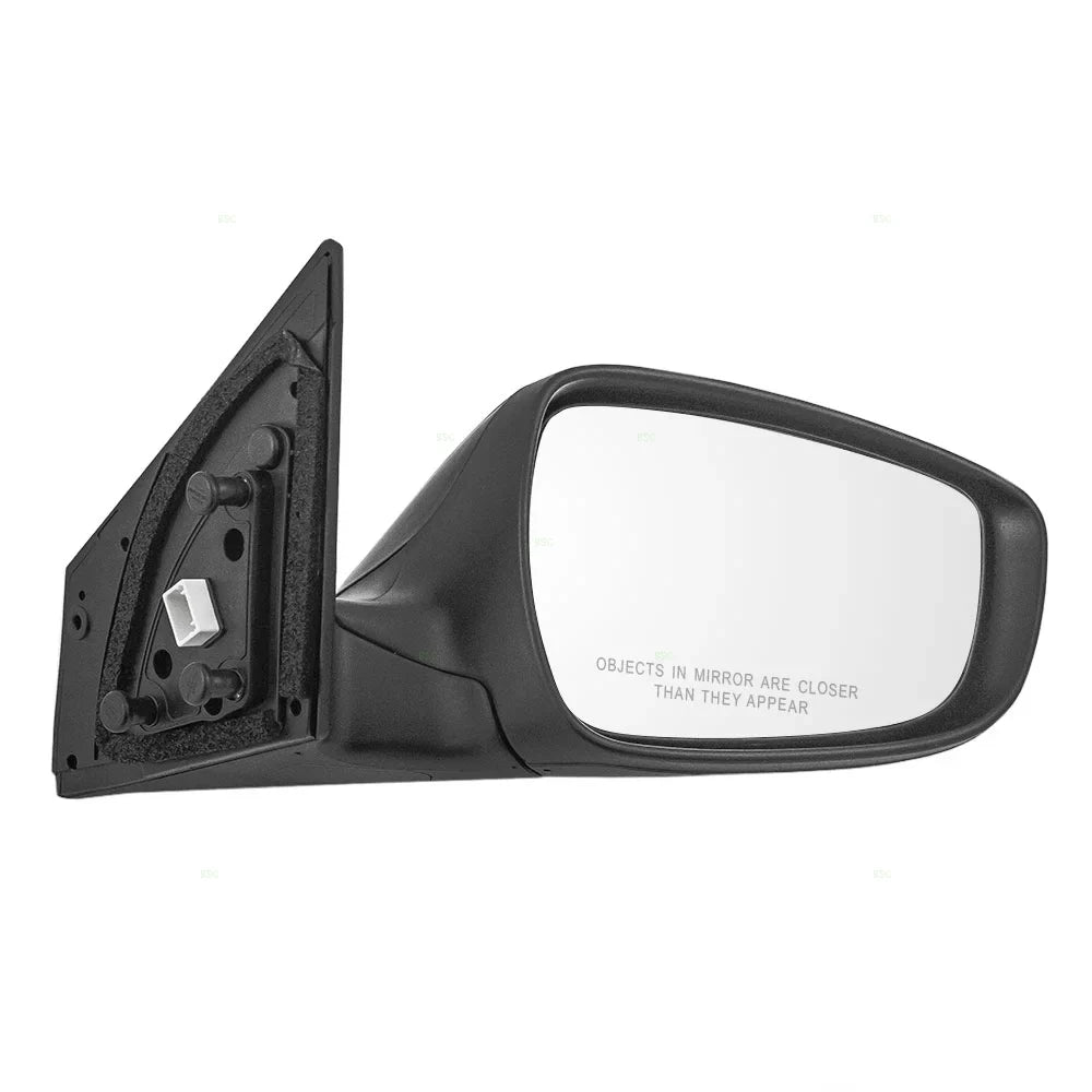 Heated Glass 87620-3X680 Elantra Replacement Brock Power with Side with Mirror Compatible View Passengers 2014-2016 Korea Blind Spot