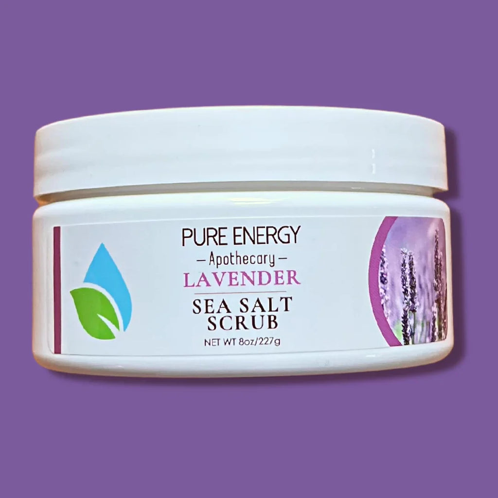 Energy Pure Apothecary Sea Scrub Salt 8 Lavender oz.