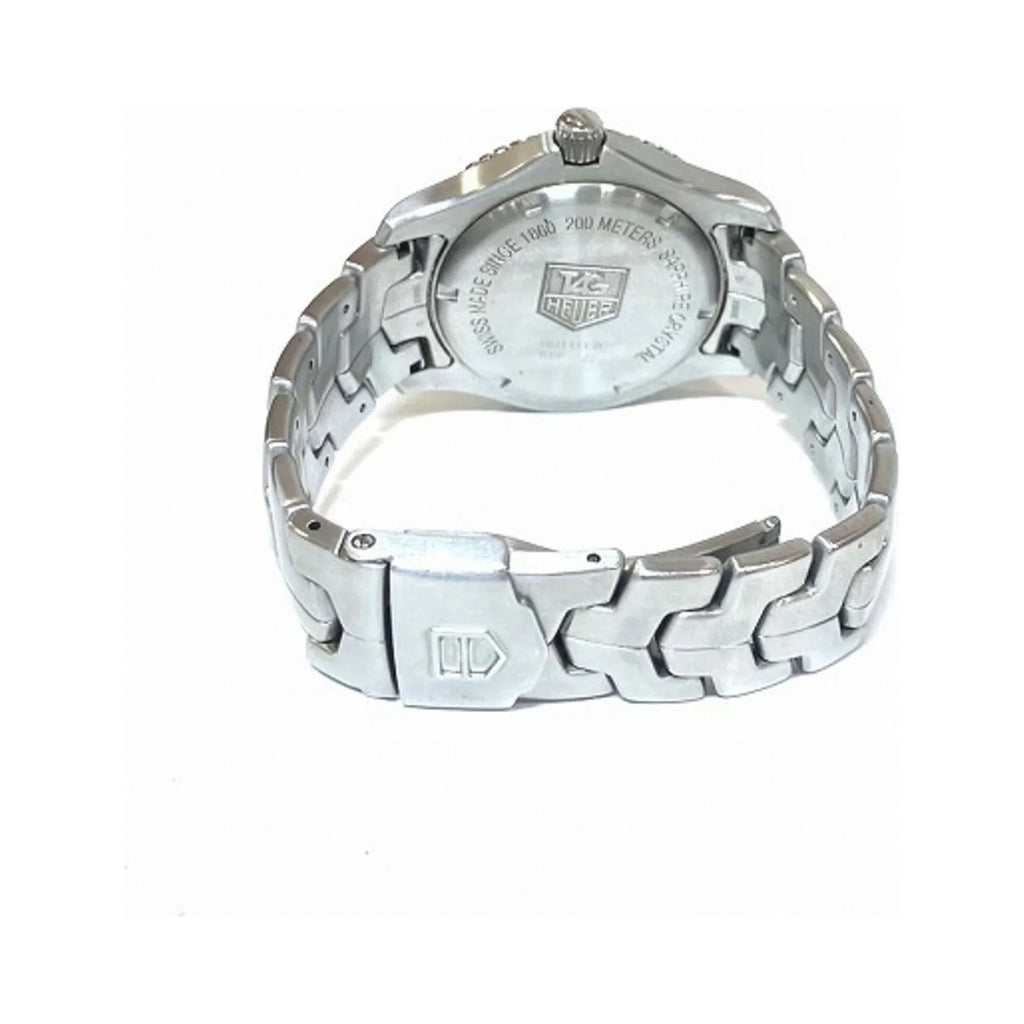 WJ1111 Dial Link Men's Heuer Silver (Good) Pre-Owned Date Tag Watch Quartz