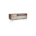 Modern Wooden Sideboard with Sleek Design and Metal Legs