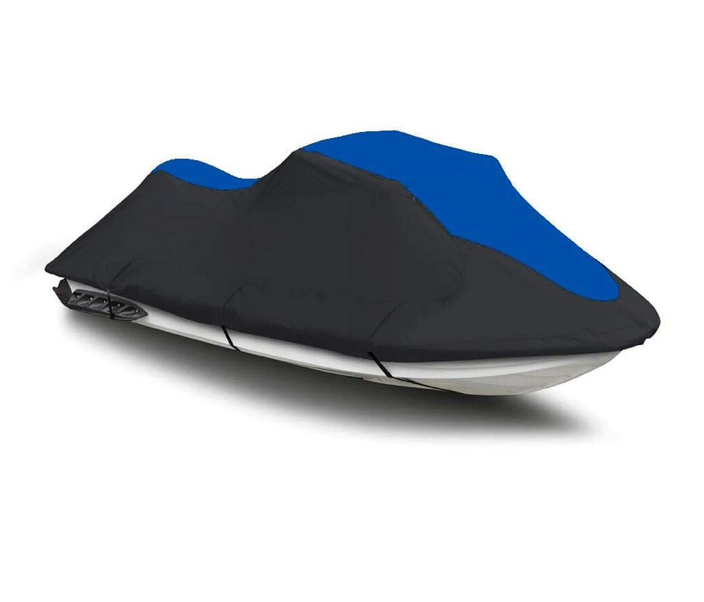 BLACK Compatible SKI 1994 Cover PWC 1997 GTS HEAVY-DUTY, Doo 1996 2000 1995 Sea / 600D 1990 1999 Sea-Doo BLUE JET Bombardier for 1991 1992 1993 1998