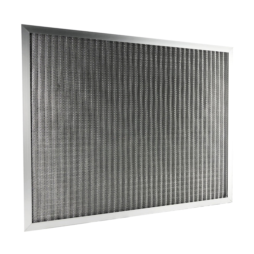 Furnace (18" AC Aluminum Central Washable Filter 24" x 1"), Electrostatic Air x Air Filter