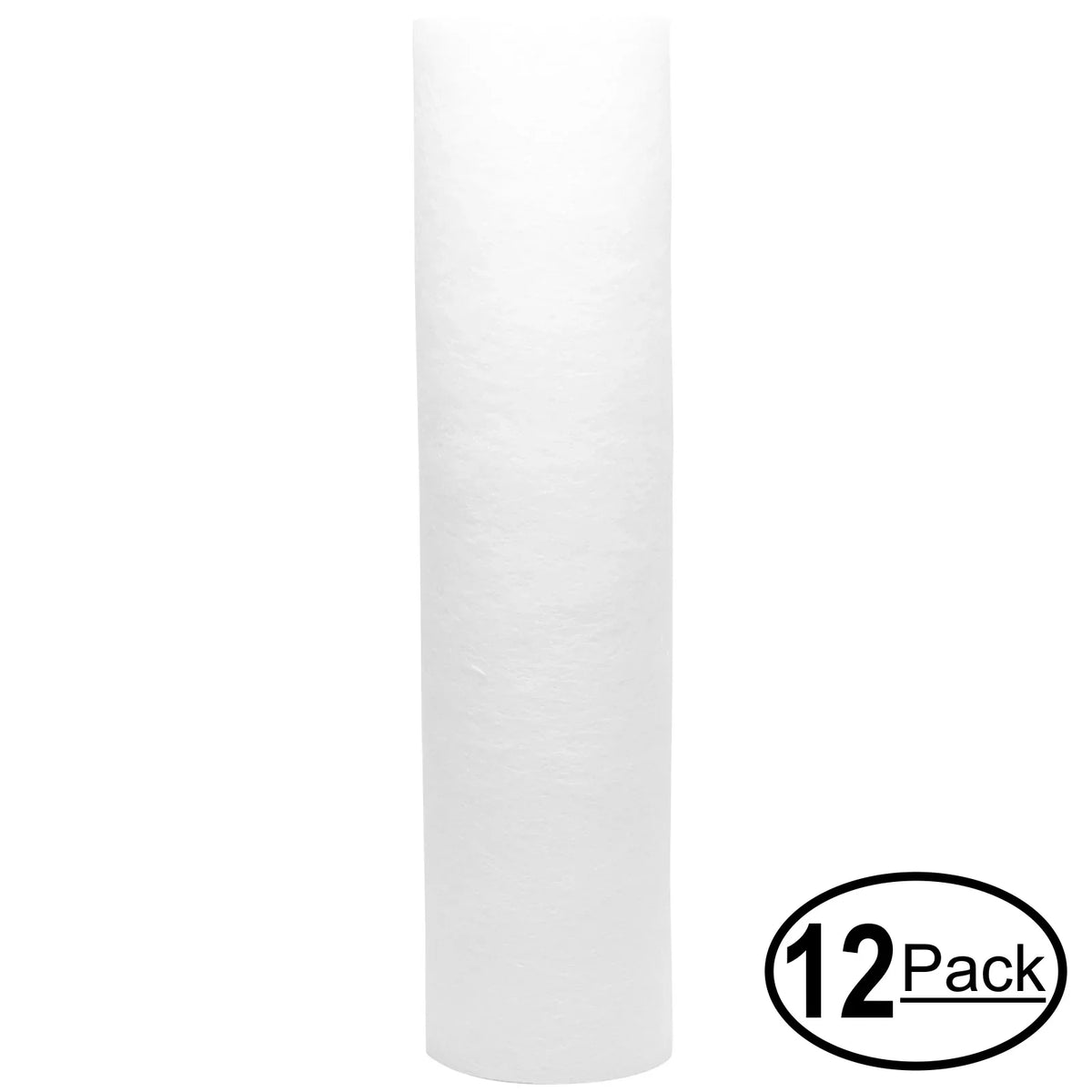 '- 5-Micron Filtration Whirlpool Universal Whirlpool Cartridge Replacement Denali Polypropylene 12-Pack Pure Standard for Filter - WHKF-DWH System 10-inch Brand for Sediment