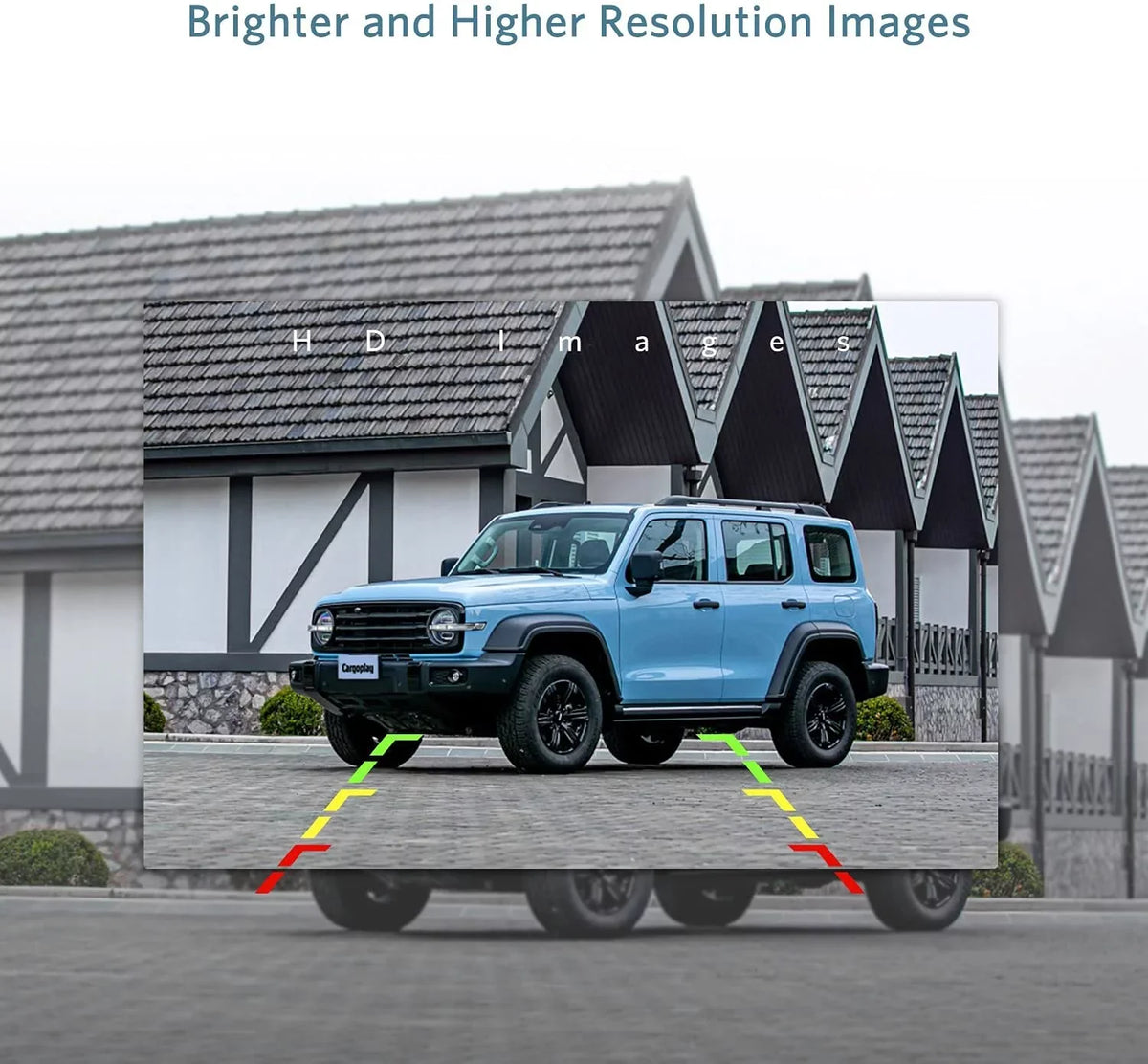 Supports Cameras, Monitor Back 2 5 Camera Trailer Wireless Pickup, HD for Installation for DIY Backup SunGo2 Up True Truck, Wireless Kit Systems Car, Solar Camera Inch