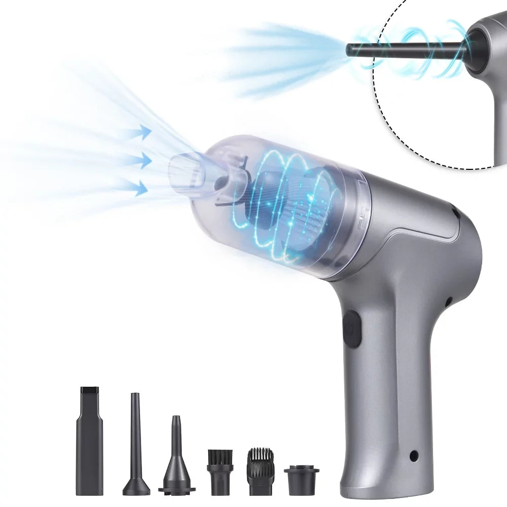 1 Suction, Mins 13000Pa Ametoys 20 3 Cleaner, Buster, Runtime HEPA Dust Filter, Strong in Handheld Cordless Vacuum