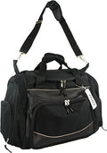 with Xtitix Black Bag Sport Duffel Poly Storage, Golfer Gym Travel Luxury Shoe