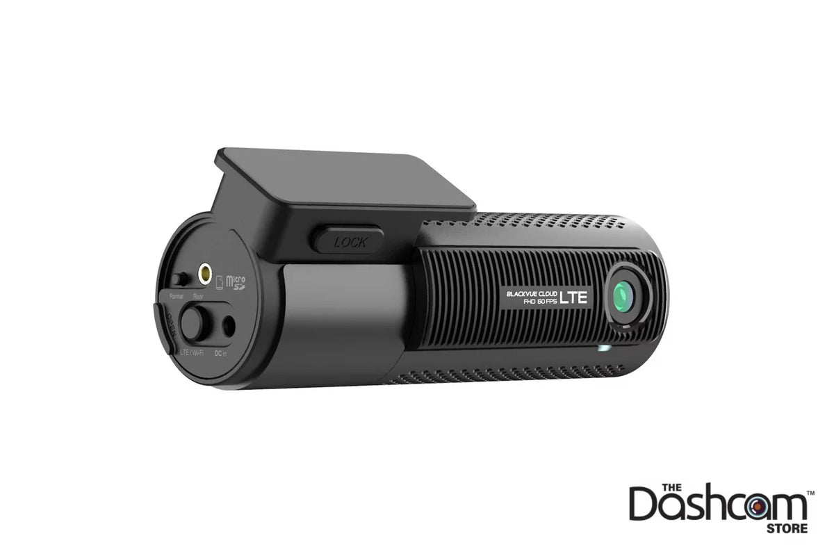 & Dual BlackVue Rear Cam DR750-2CH-LTE Front 4G-LTE Dash Lens w/ BlackVue Memory + Card Built-In 256GB