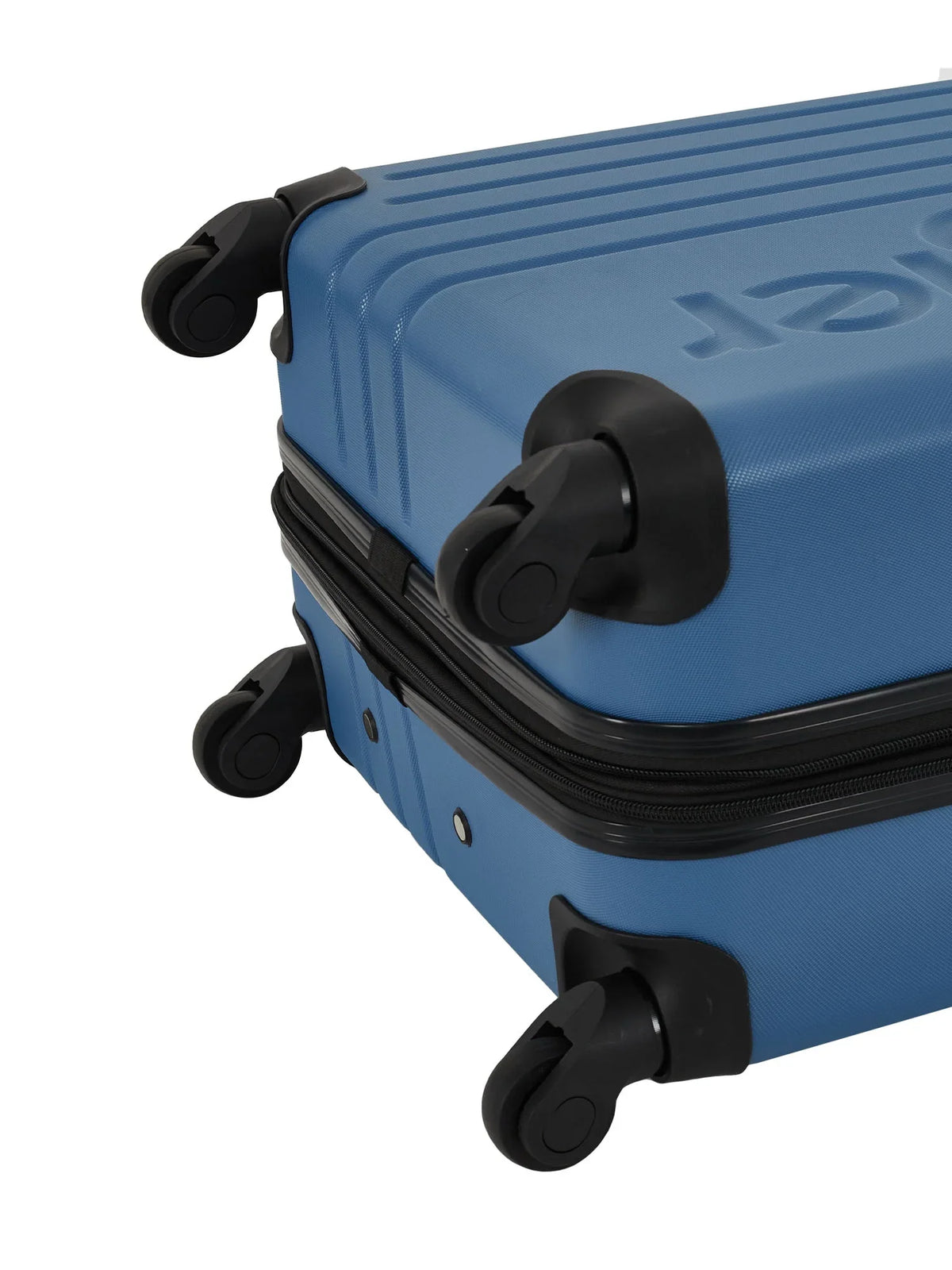 Upright Set, Luggage Wrangler Blue Expandable Rolling Vallarta Travel 3pc.