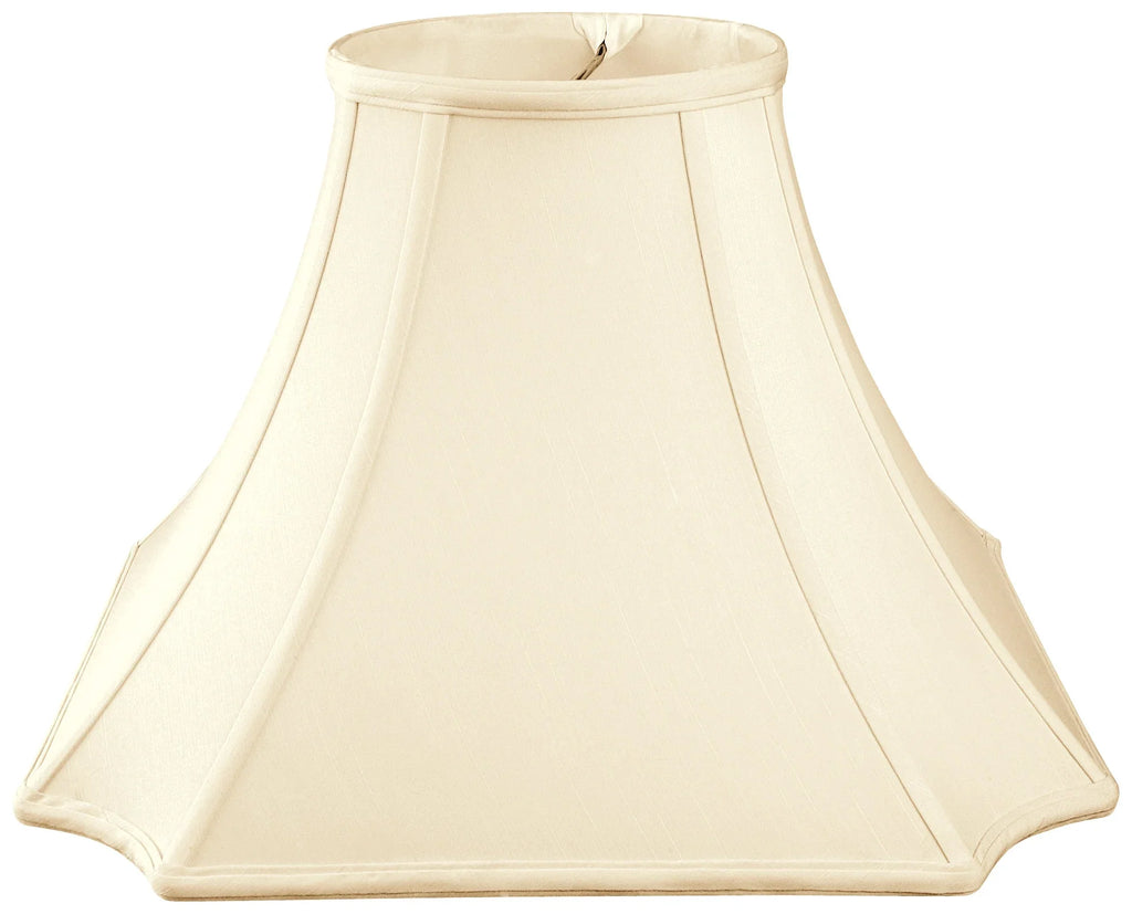 Cut Royal Corner Designs Inverted 10" Lamp Shade Eggshell Square