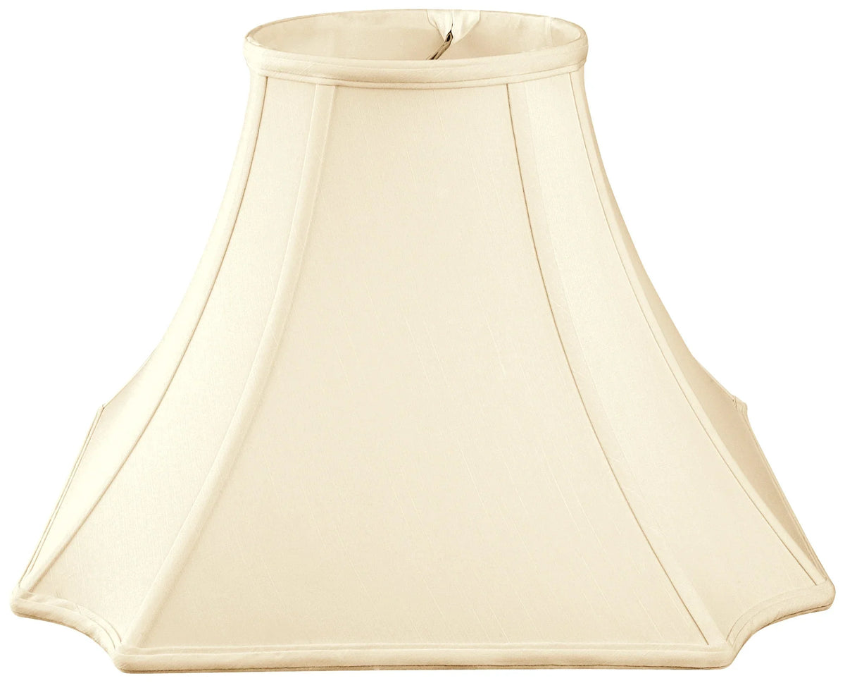 Cut Royal Corner Designs Inverted 10" Lamp Shade Eggshell Square