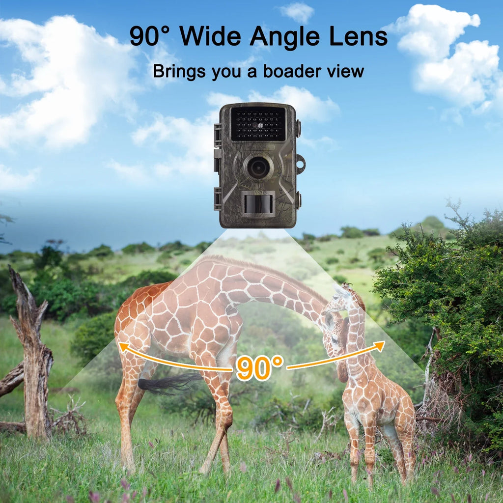 with 1080P Eccomum Camera Inch Trigger 16MP Night Color Wildlife Infrared Time Tracking Trail Motion Camera Supports 2.0 TFT 0.8s Vision Waterproof Camera IP66 Screen Activated