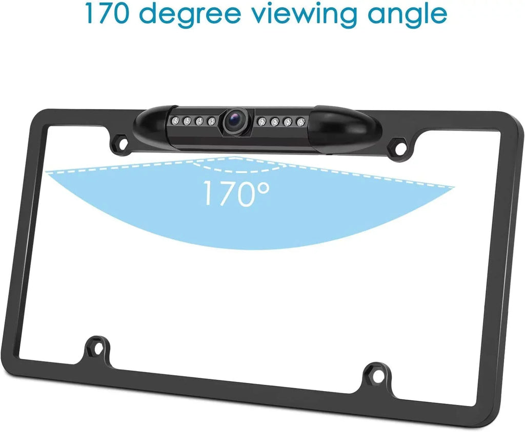 KW-V66BT JVC Frame for Plate License Rearview KWV66BT Camera Backup Black