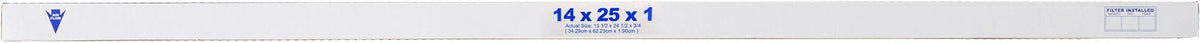 Pack 14x25x1 MERV Filters 12 (13_1/2x24_1/2) Air 7 Pleated