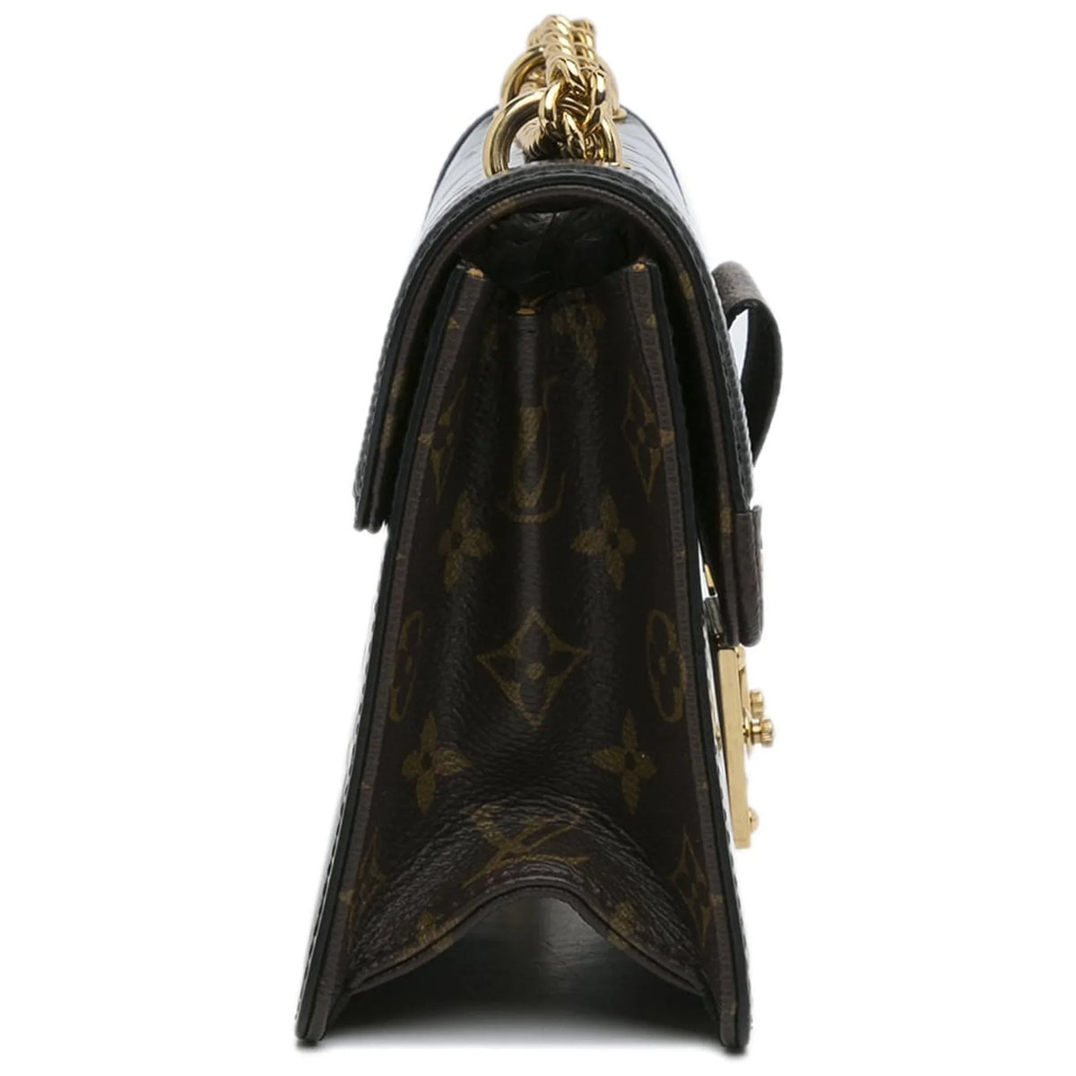 Unisex Louis (Good) Vuitton Vernis Leather Wynwood Crossbody Monogram Authenticated Pre-Owned Bag Black