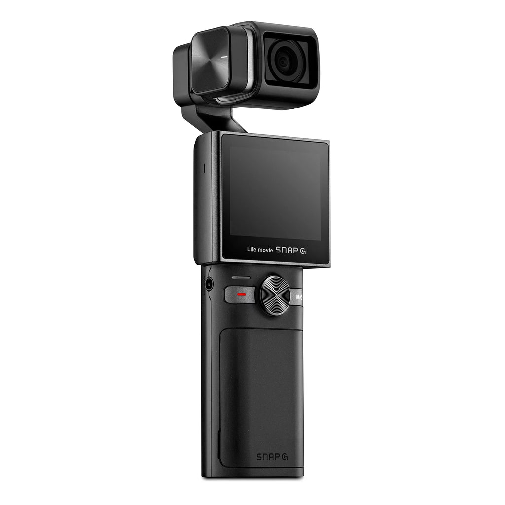 Stabilizer Replaceable 4K Prime SNAP-G 2" 60FPS ID Track Live Camera Vlog Thinkware Battery Touchscreen LCD Gimbal Influencer Stream Creator AI 133.9° Video Wide Face Angle Package Handheld 3-Axis