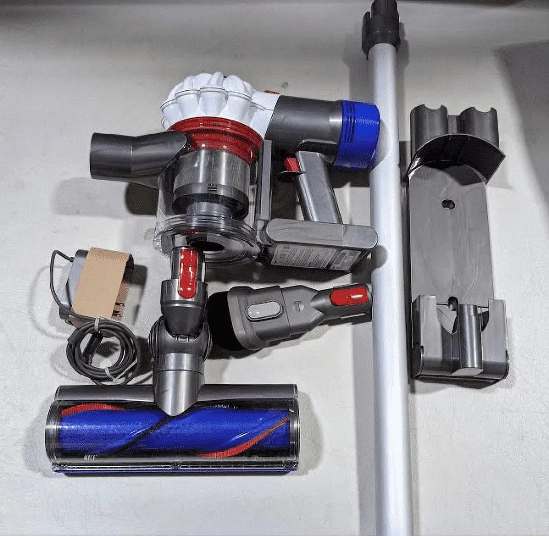 Dyson V7 Vacuum, Cordless White-REFURBISHED HEPA Allergy