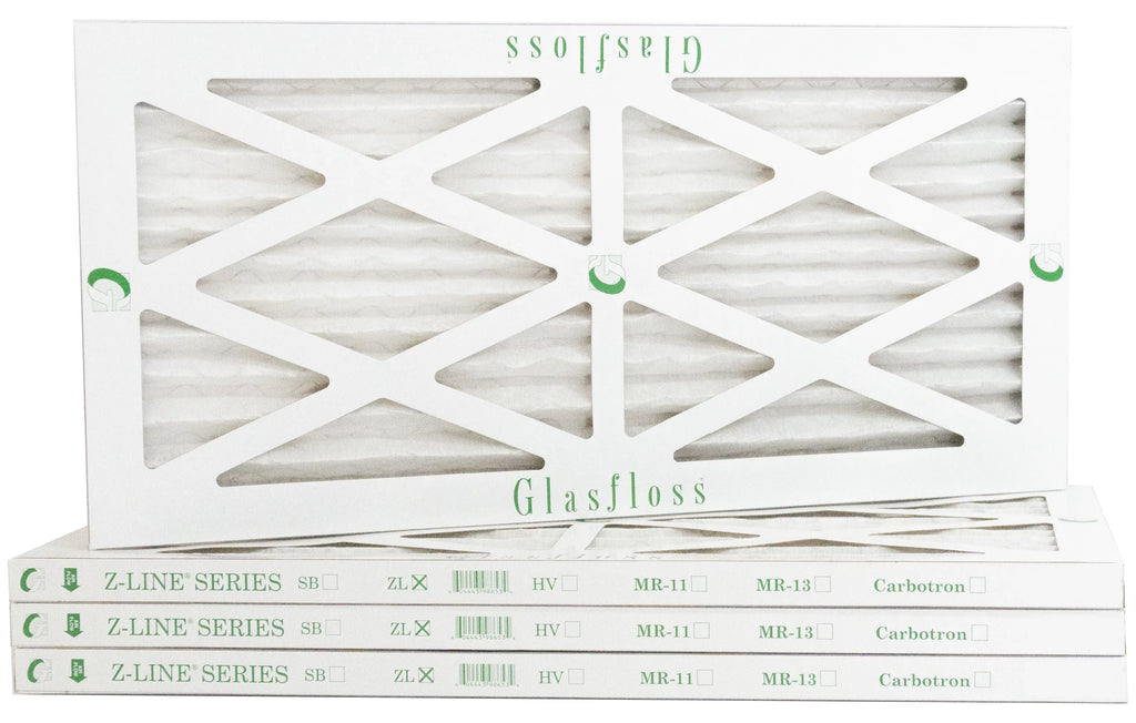 in x Air 35.5x7/8 Made - 10 Filter Glasfloss MERV 21.5 (Actual inch) 22x36x1 Size: -Qty:4 - USA Furnace -