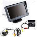 Monitor Car With Wagon 4.3" Camera Camera Transmitter/Receiver Monitor 12~24V Parking Bus System Wireless Van with Truck DC