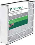 MERV Filterbuy Furnace 255649-103 Pleated HVAC for Air Trion Bear AC 20x20x5 (1-Pack) 8 Filters Air