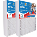 16x25x5 1000, Goodman MPR AIR. M1-1056 FPR Air 1200 Compatible with Premium AIRX Comparable Amana CLEAN 16x25x5 2 Made 11 & Filter WICKED MPR Furnace FILTERS MERV by 7 Pack / AMP-M1-1056 Filter USA to