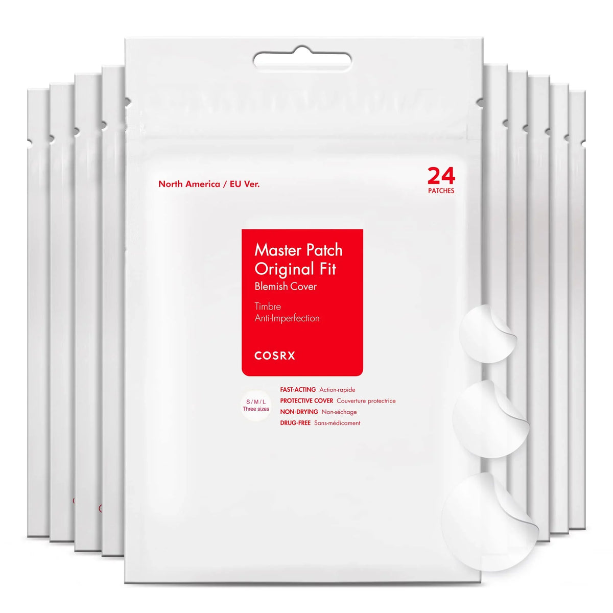 Acne (240 And Cosrx Ingredients Pimple Animals, For Count Hydrocolloid Absorbing Face Cover, Spot For Original Not Zits (Pack. And Size Patches Stickers On No 3 Blemishes Toxic Tested Patch Body,