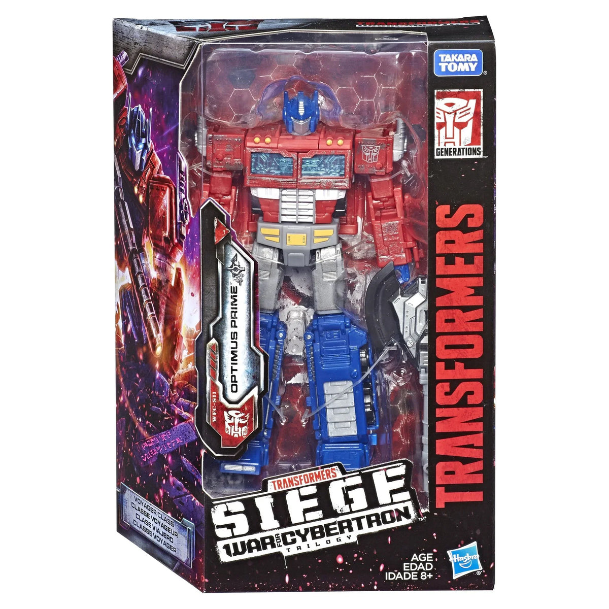 Siege Class Generations WFC-S11 Prime Optimus Voyager Transformers