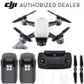 & with White) DJI 2 Drone (Alpine Starter Quadcopter Bundle Kit Controller Batteries Remote Spark