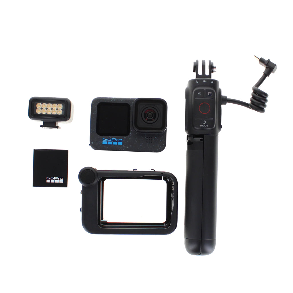 (Battery Enduro Creator 12 Volta Light GoPro Remote), Action Mod, Media Card Extreme Battery Extra Camera 64GB + Pro HERO Waterproof Mod, Grip, Tripod, - - With Edition Battery and
