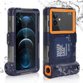 Eluga And Video Case Waterproof Swimming for LCD Phones Housing UrbanX Protective Panasonic Up Professional Underwater Lanyard Photo all Surfing Diving Snorkeling Inch to with Ray 6.9 [15m/50ft] 700