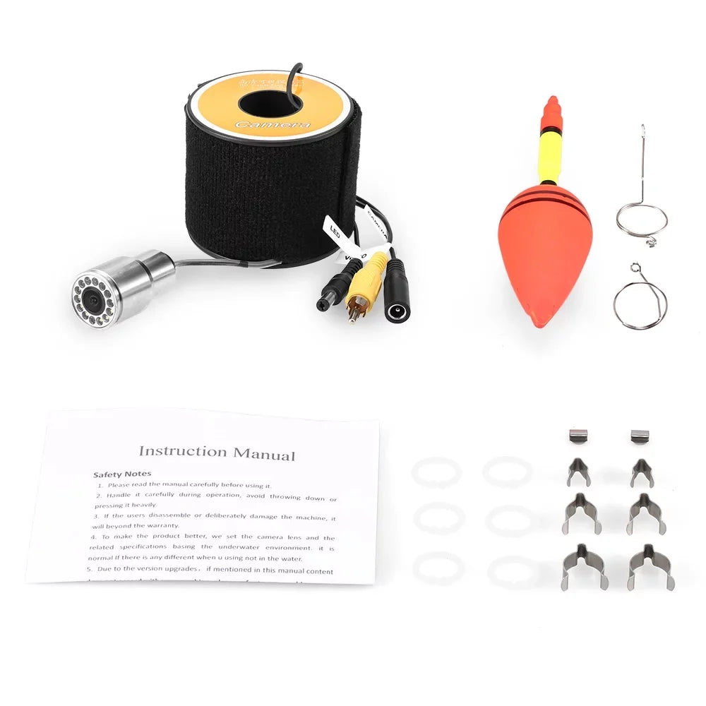 Fishing Ice Underwater Carevas Fish 12 with Vision Accessories Shape LEDs Fishing 1200TVL Waterproof Boat Cable Night 15m30m50m