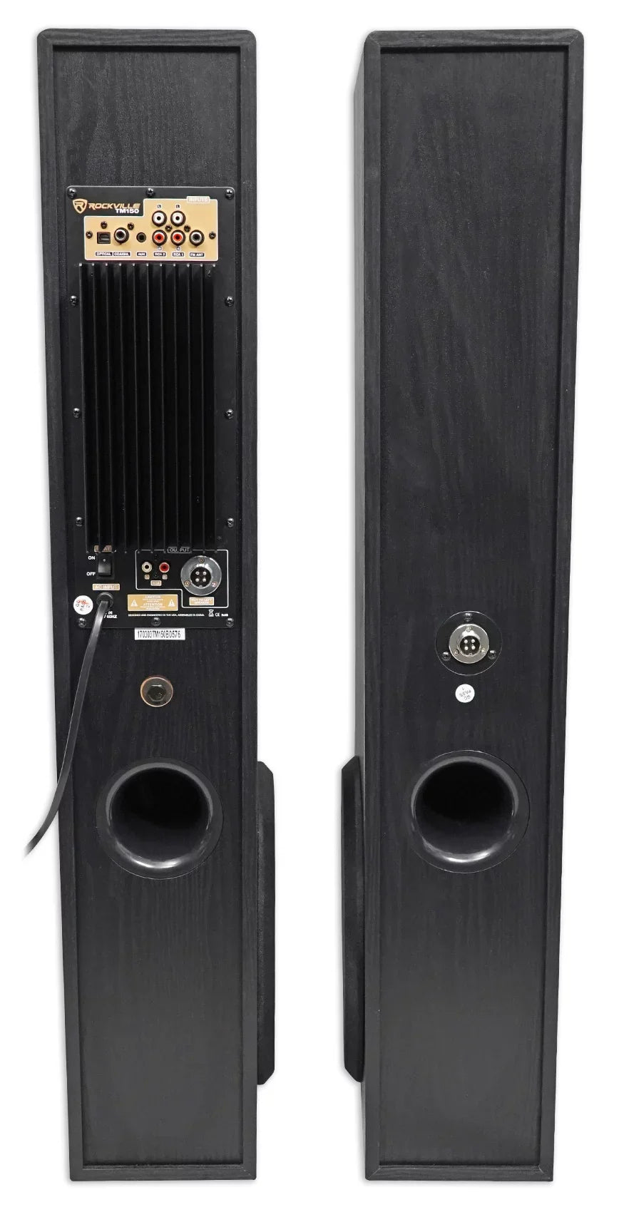 Television TV-Black For Theater System Tower Speaker Sony Smart Home w/Sub